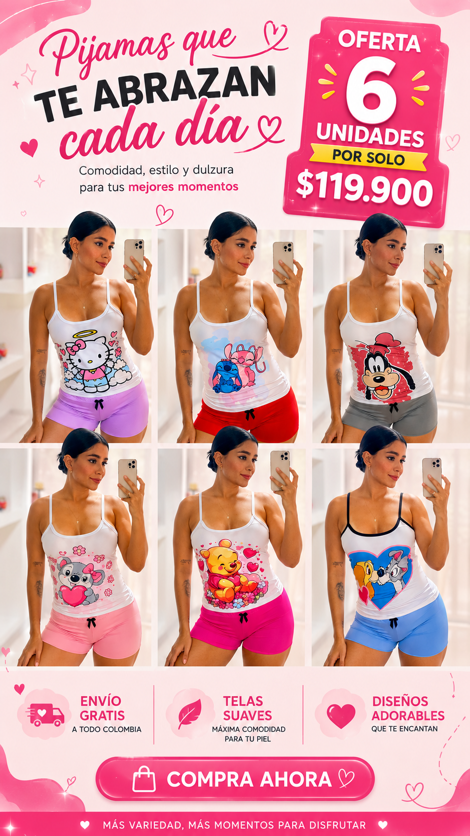 OFERTA DE PIJAMA TALLA UNICA